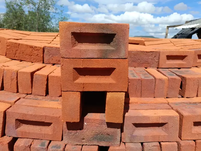 Detalle de piezas de tabique